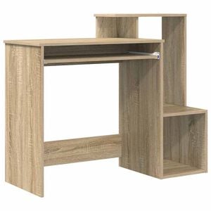 vidaXL Stalas Sonoma ąžuolas 106 x 41 x 88.5 cm Apdirbta mediena