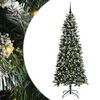 vidaXL Dirbtinė Kalėdų eglutė Žalia 180 cm PVC, plastikas ir plienas