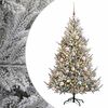 vidaXL Dirbtinė kalėdinė eglutė su rutuliuku 180 cm 300 LED