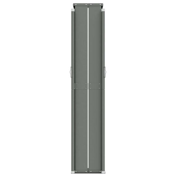 vidaXL Ištraukiama šoninė pertvara, raudonos spalvos, 220x1200cm