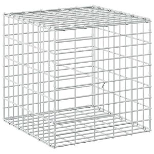 vidaXL Gabionas su 3,5 mm viela ir 5x10 cm tinkleliu 50x50x50 cm