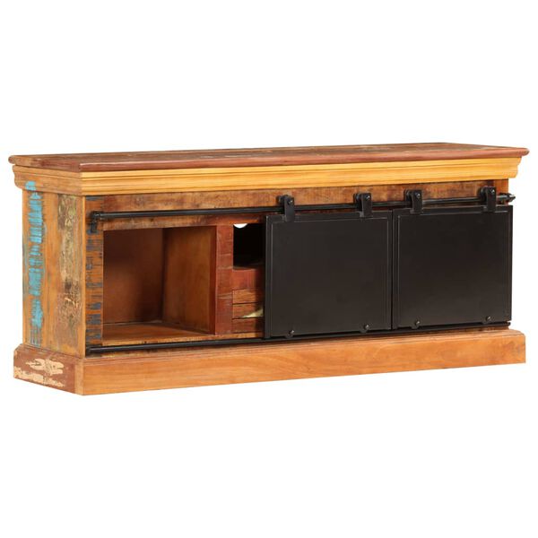 vidaXL TV spintelė, 110x30x45cm, perdirbtos medienos masyvas