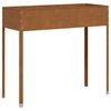 vidaXL Sodo lovelis, 100,5x40,5x90cm, plienas