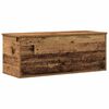 vidaXL Saugojimo dėžė Senovinis medis 90 x 35 x 35 cm Apdirbta mediena