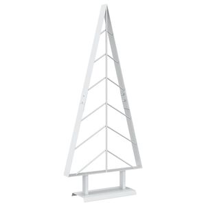 vidaXL Metalinis Kalėdų medis KUOPIO 90 cm Plienas Balta