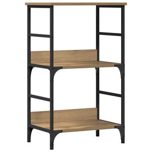 vidaXL Spintelė knygoms, artisano ąžuolo spalvos, 82,5x30,5x80cm, MDP