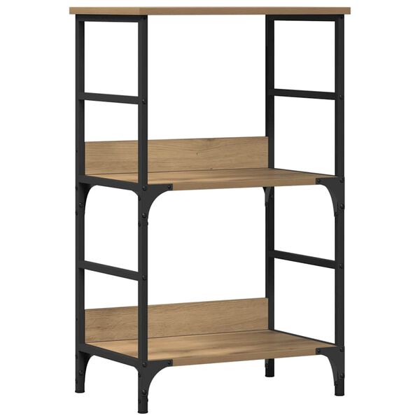 vidaXL Spintelė knygoms, artisano ąžuolo spalvos, 82,5x30,5x80cm, MDP