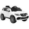vidaXL Vaiki&scaron;kas automobilis Mercedes Benz GLE63S, baltas, plastikas