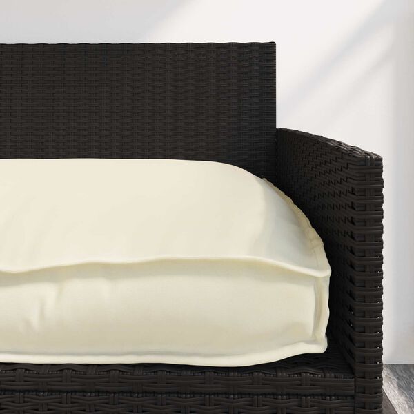 vidaXL Pallet pagalvių rinkinys 2 pcs Kreminė 120 x 40 x 8 cm