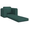 vidaXL Sofa lova Tamsiai žalia 98 x 71 x 83 cm audinys