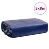 vidaXL Tentas, mėlynos spalvos, 5x8m, 650g/m²
