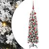 vidaXL Dirbtinė Kalėdų eglutė Žalia 120 cm PVC, plienas ir plastikas