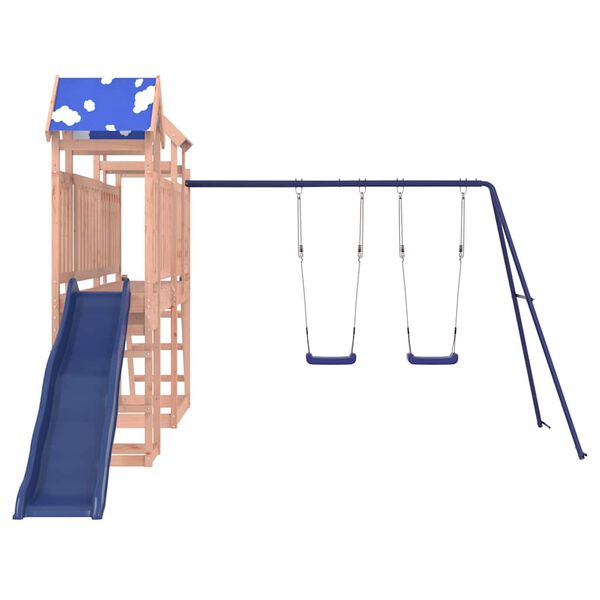 vidaXL Lauko žaidimų aik&scaron;telės komplektas, douglas eglės masyvas