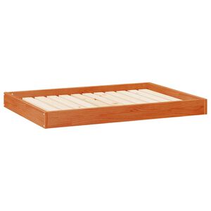 vidaXL &Scaron;uo Lova 101,5 x 74 x 9 cm Kietas pu&scaron;ies medis