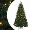 vidaXL Dirbtinė Sulankstoma Kalėdų Eglutė 270 cm 600 LED &Scaron;ilta balta