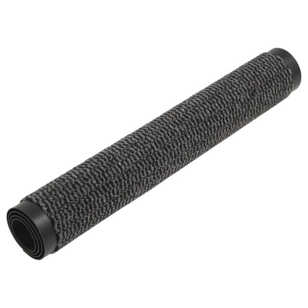 vidaXL Durų kilimėlis, antracito spalvos, 60x180cm, kuok&scaron;tuotas