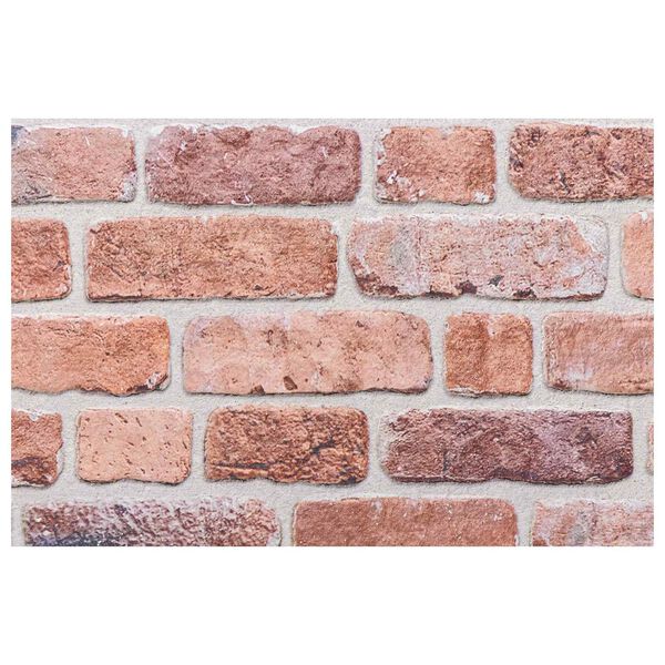 vidaXL Sienų plok&scaron;tės 10 pcs Raudona 100 x 50 cm EPS putos