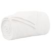 vidaXL Mesti antklodės 6 pcs Balta 220 x 240 cm Flysas
