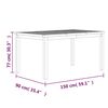 vidaXL Sodo valgomojo baldų komplektas, 3 dalių, tikmedžio masyvas