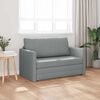 vidaXL Sofa lova 110cm &Scaron;viesiai pilka audinys