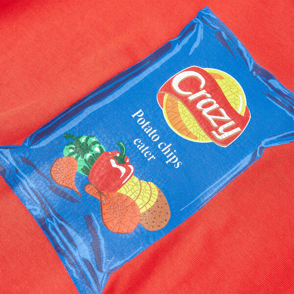 Vaikiški marškinėliai trumpomis rankovėmis, raudonos spalvos, 128