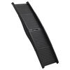 vidaXL Sulankstoma rampa &scaron;unims, juoda, 153x40x12,5cm, plastikas