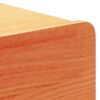 vidaXL Naktinis staliukas 2 pcs Va&scaron;ko ruda 44 x 32,5 x 40 cm