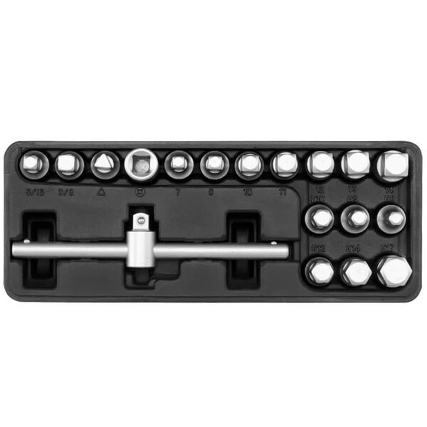 YATO "Master Drip Plug Key" komplektas, 18 vnt.