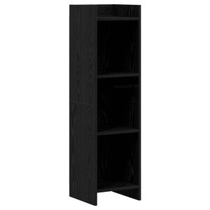 vidaXL Knygų lentyna Juodojo ąžuolo 30 x 30 x 111 cm Apdirbta mediena
