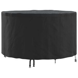 vidaXL Baldų uždangalas 102 x 102 x 71 cm 210D Oksfordo audinys Apvali