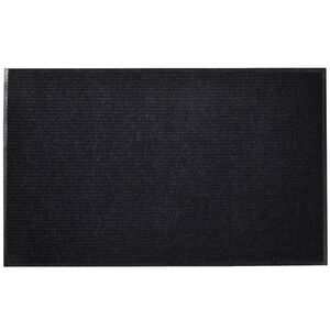 vidaXL Durų kilimėlis, juodos spalvos, 120 x 180 cm, PVC