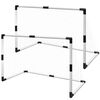 Vaiki&scaron;kų mažų futbolo vartų su tinklais rinkinys, 2vnt., 91,5x48x61cm