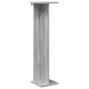 vidaXL Augalų stovas Pilka Sonoma 25 x 25,5 x 100,5 cm