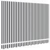 vidaXL Markizės pakaitinis audinys Antracito ir baltos 235 x 195 cm
