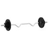 vidaXL &Scaron;tanga su svoriais, 60kg, ketus ir chromuotas plienas