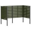 vidaXL Atliekų konteinerio ekranas 167 x 85 x 113 cm Plienas