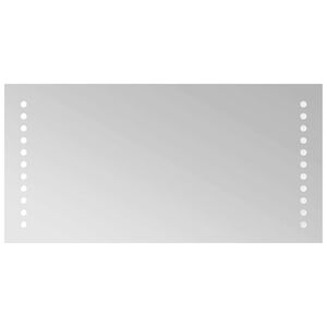 vidaXL Vonios kambario LED veidrodis, 40x20cm