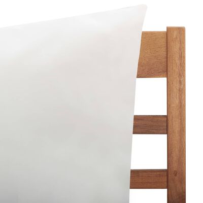 vidaXL Sodo komplektas su pagalvėlėmis, 4 dalių, akacijos masyvas