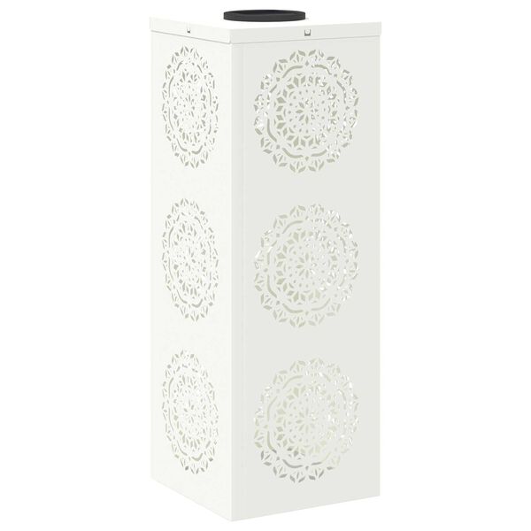 vidaXL Saulės LED &scaron;aligatvio &scaron;viesa 2 pcs Balta