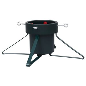 vidaXL Kalėdų eglutės stovas, juodos spalvos, 46x46x19cm