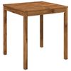 vidaXL Sodo vakarienės stalas Natūrali 70 x 68,5 x 75 cm
