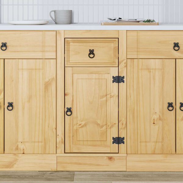 vidaXL Spintelė su stalčiais su stalčių Medus 40 x 46 x 81,5 cm