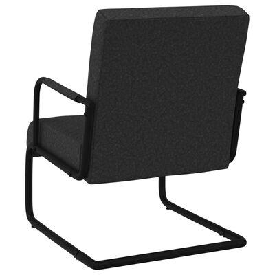 vidaXL Gembinė kėdė, juodos spalvos, dirbtinė oda