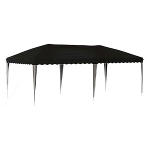 vidaXL Pop-up &scaron;ventinis palapinė 575 x 290 x 245 cm Juoda