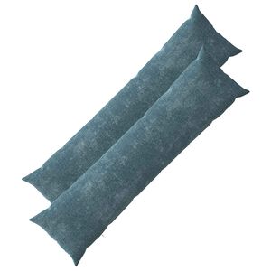vidaXL Pagalvėlės užvalkalas 2 pcs HEERLEN Mėlyna 40 x 145 cm