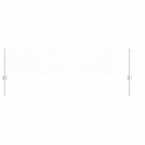 vidaXL Hexagonal Fence with Post 50 x 0,4 m Galvanizuotas plienas