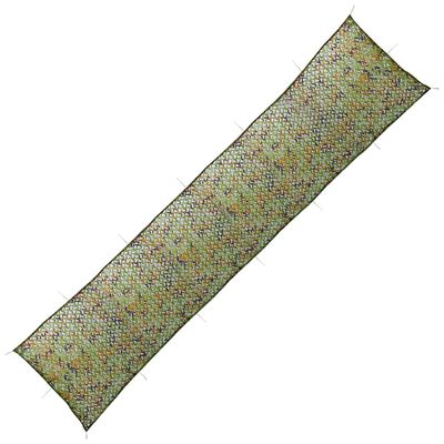 vidaXL Kamufliažinis tinklas su laikymo krepšiu, žalias, 1,5x6m