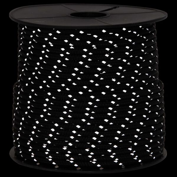 vidaXL Palapinės virvė su šviesą atspindinčiomis juostomis/sujungimais