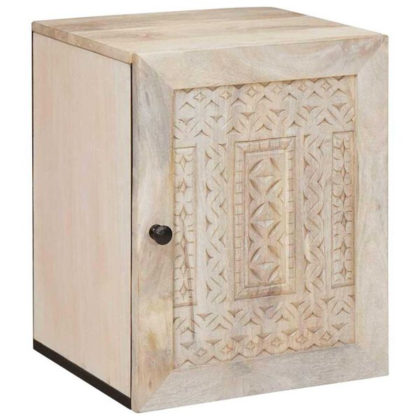 vidaXL Vonios spintelė Balta 38 x 33 x 48 cm Apdirbta mediena