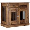 vidaXL &Scaron;unų narvas baldams Sendintos medienos 90 x 47,5 x 80 cm